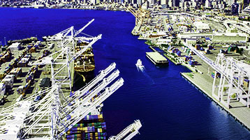 gloabl freight/cargo shipping port